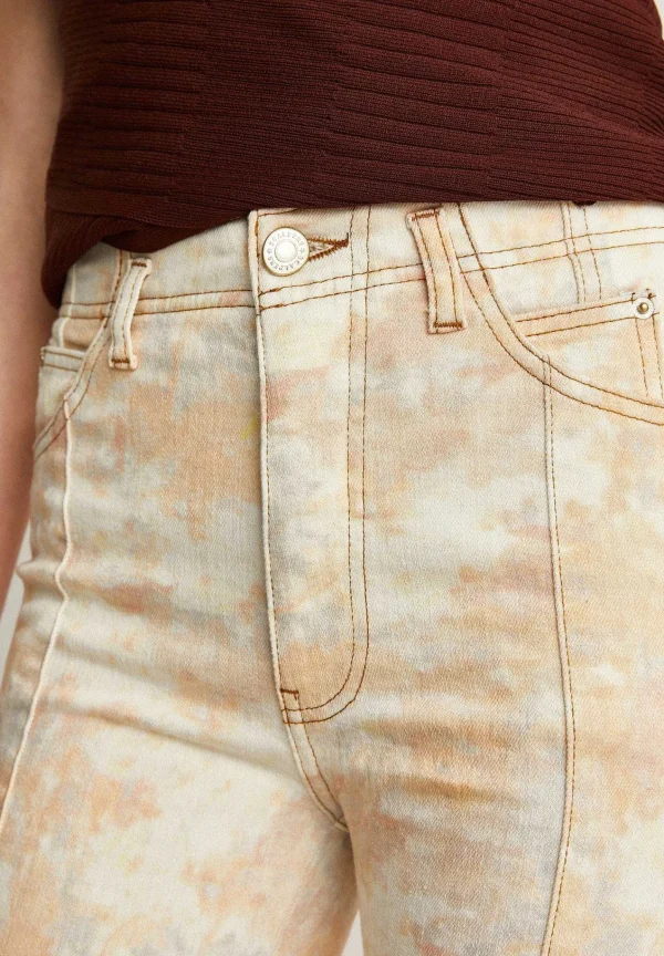Best Scalpers Jeans Ankle Flare Tie Dye