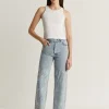 Online Scalpers Jeans Relaxed Detalle Lentejuelas