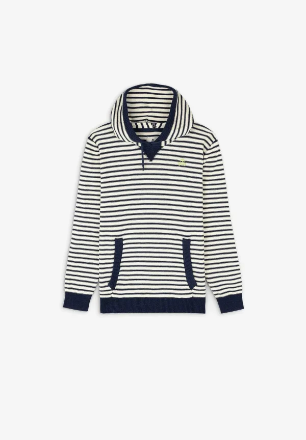 Shop Scalpers Jersey Capucha Rayas