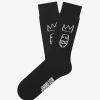 Outlet Scalpers Jimmy Lion | Calcetines Basquiat Sugar Ray Robinson