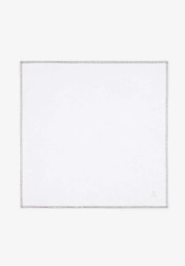 Clearance Scalpers Pack Servilletas Lino Borde Contraste