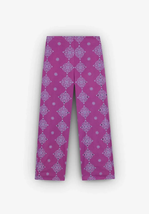 Store Scalpers Pantalon Bordado Ingles Contraste
