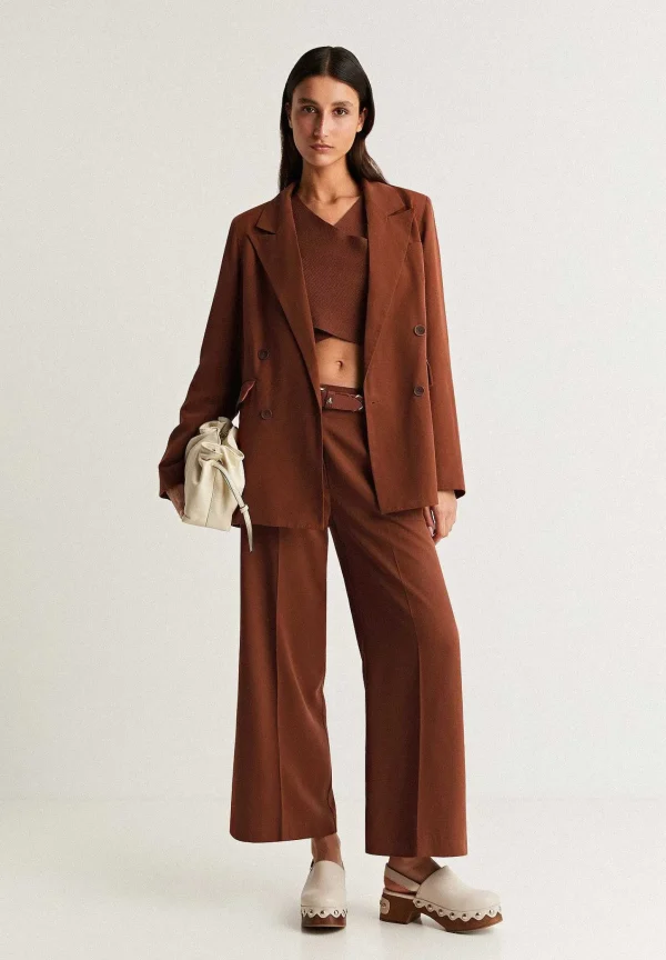 Flash Sale Scalpers Pantalon Culotte Bolsillo Boton