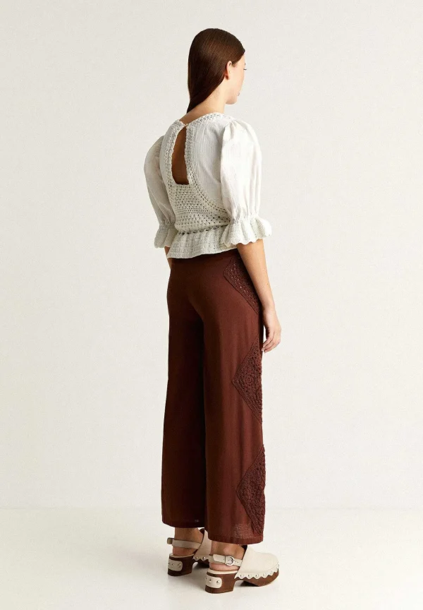 Best Sale Scalpers Pantalon Culotte Detalle Crochet