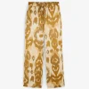 Discount Scalpers Pantalon Fluido Animal Print