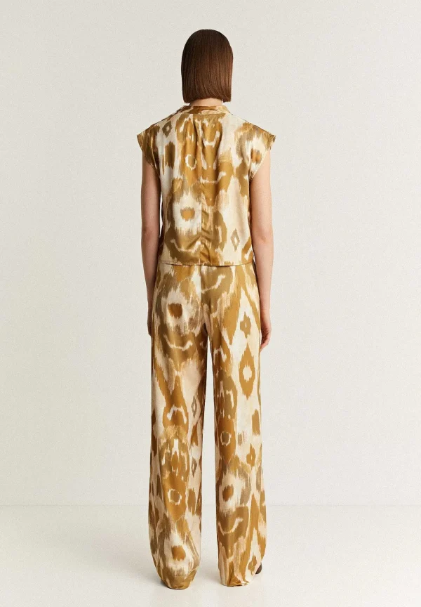 Sale Scalpers Pantalon Fluido Animal Print