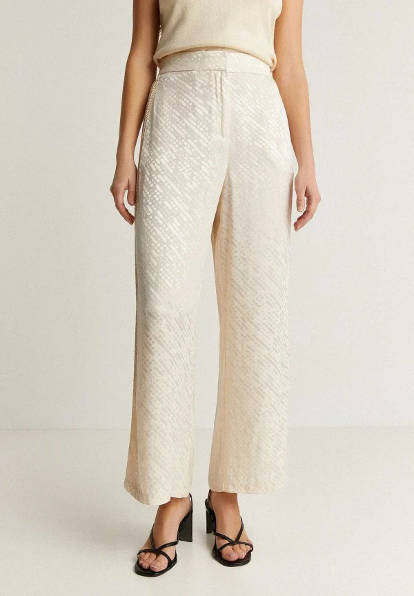 Store Scalpers Pantalon Jacquard Detalles Metalizados