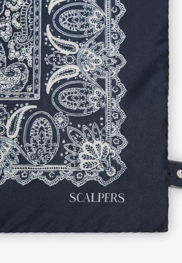 Store Scalpers Panuelo Estampado Paisley Contraste