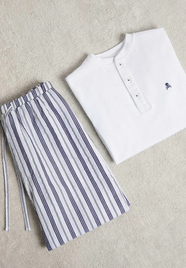 Store Scalpers Pijama Detalle Pantalon Rayas