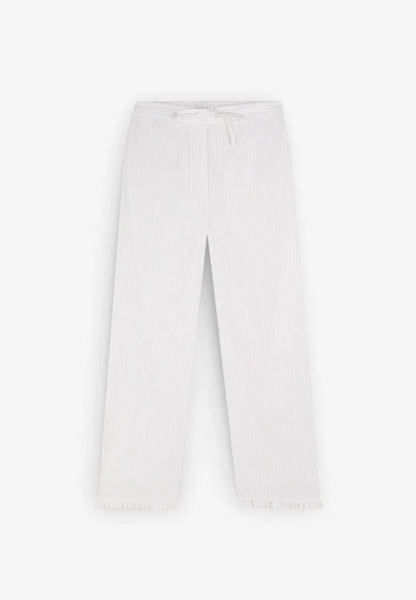Store Scalpers Pijama Rayas Detalle Lazos