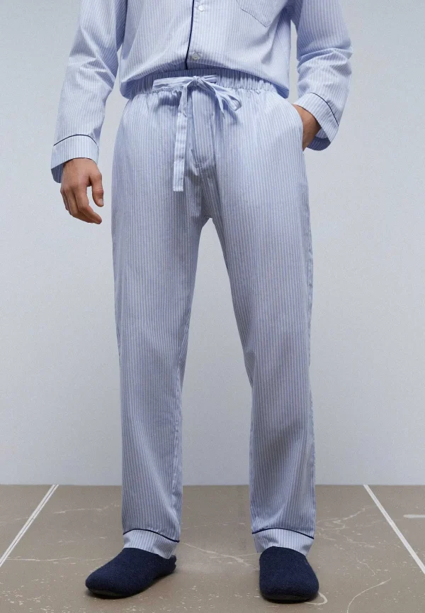 Hot Scalpers Pijama Rayas Ribete Contraste
