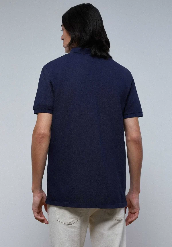 Fashion Scalpers Polo Basico Calavera Contraste