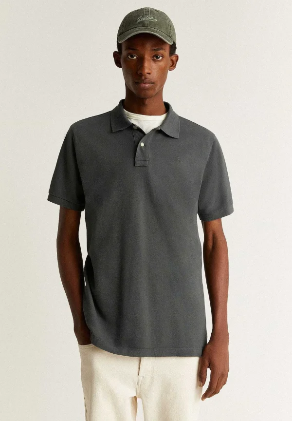 New Scalpers Polo Basico Calavera Tono