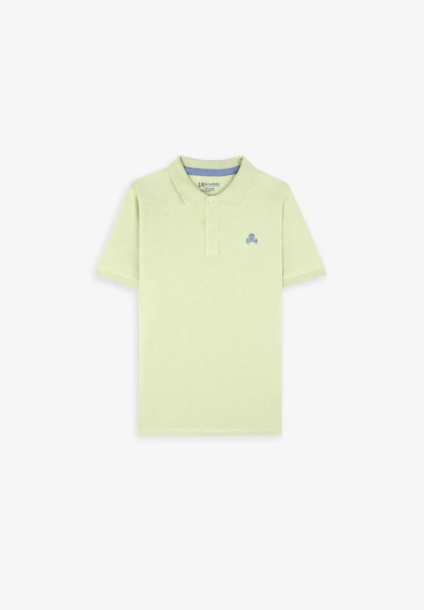 Clearance Scalpers Polo Flame Calavera