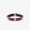 Cheap Scalpers Pulsera Piel Calaveras