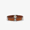 Online Scalpers Pulsera Piel Calaveras