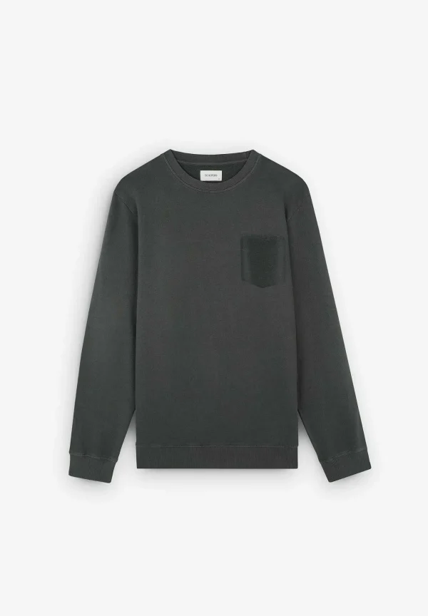 Outlet Scalpers Rustic Pocket Sweater