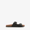 Sale Scalpers Sandalias Piel Hebilla Tachas