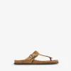 Discount Scalpers Sandalias Planas Ante Tachuelas