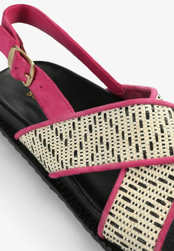 Sale Scalpers Sandalias Planas Cruzadas