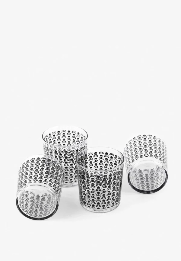 Sale Scalpers Set Vasos Calaveras All Over