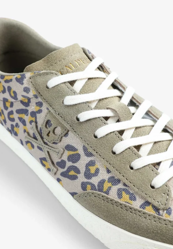 Hot Scalpers Sneakers Bajas Calavera Animal Print