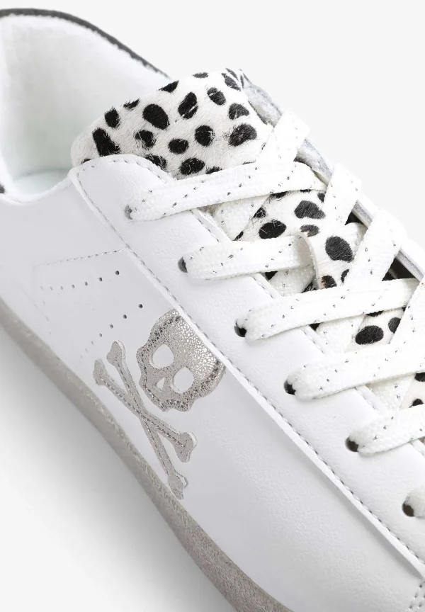 Outlet Scalpers Sneakers Bajas Detalle Animal Print