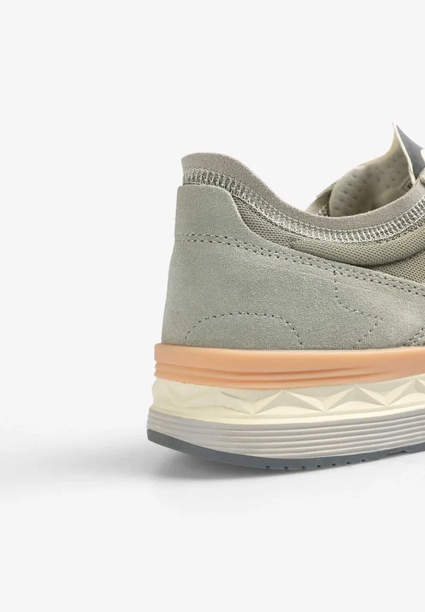 Clearance Scalpers Sneakers Calavera Detalles Ante