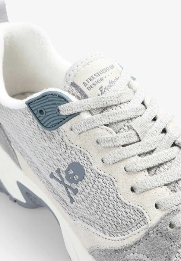 New Scalpers Sneakers Combinada Calavera