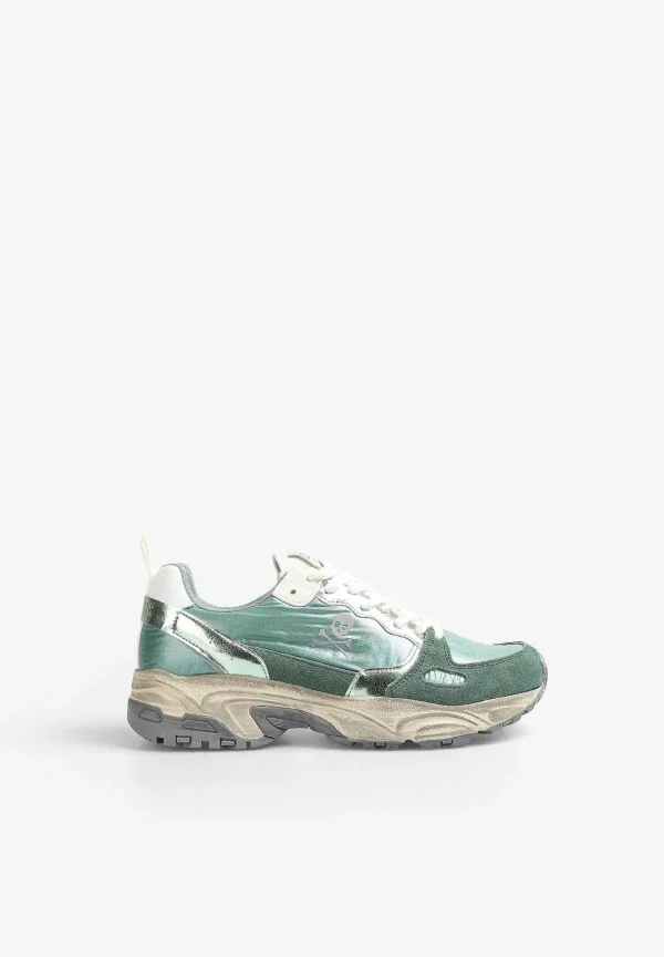 Online Scalpers Sneakers Combinada Metalizada