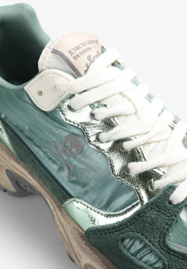 Online Scalpers Sneakers Combinada Metalizada