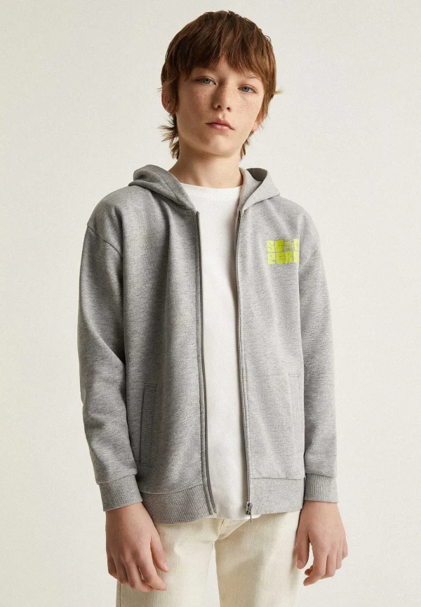Clearance Scalpers Sudadera Capucha Cremallera