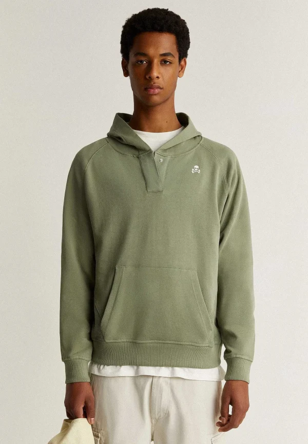 Sale Scalpers Sudadera Capucha Detalle Cuello
