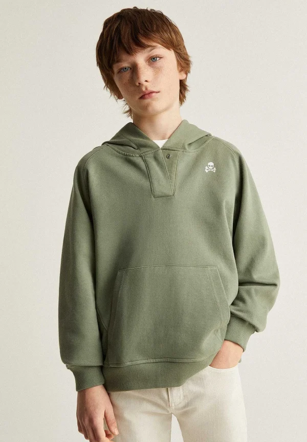Sale Scalpers Sudadera Capucha Detalle Cuello