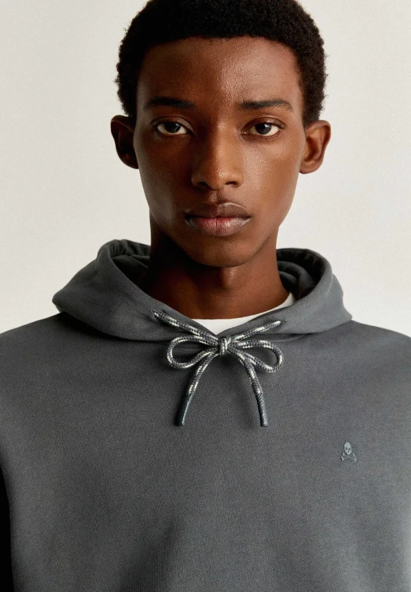 Outlet Scalpers Sudadera Capucha Detalle Cordon