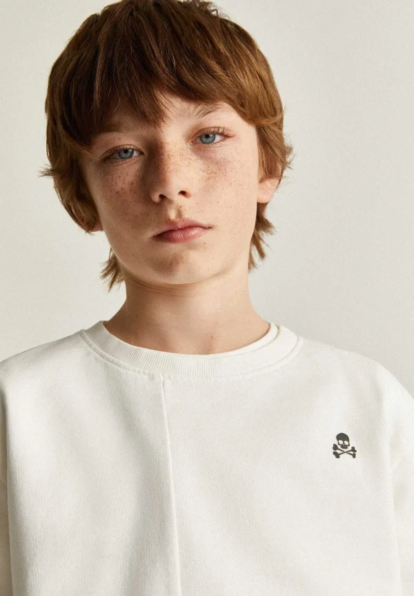 Outlet Scalpers Sudadera Detalle Cortes