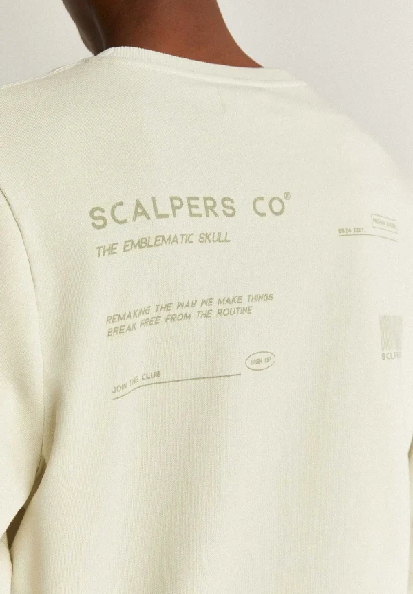 New Scalpers Sudadera Detalle Parche Pecho