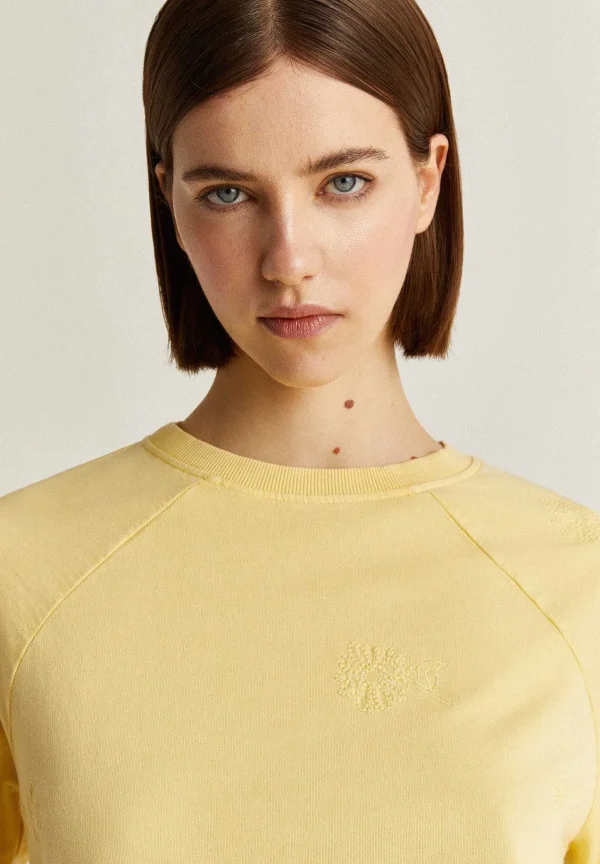 Shop Scalpers Sudadera Detalle Pespuntes Flores