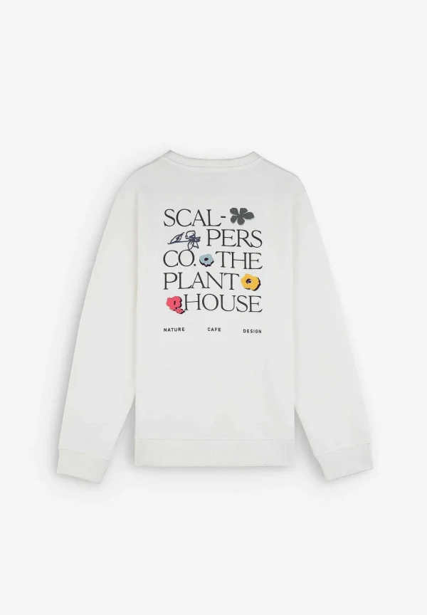 Outlet Scalpers Sudadera Detalles Bordados