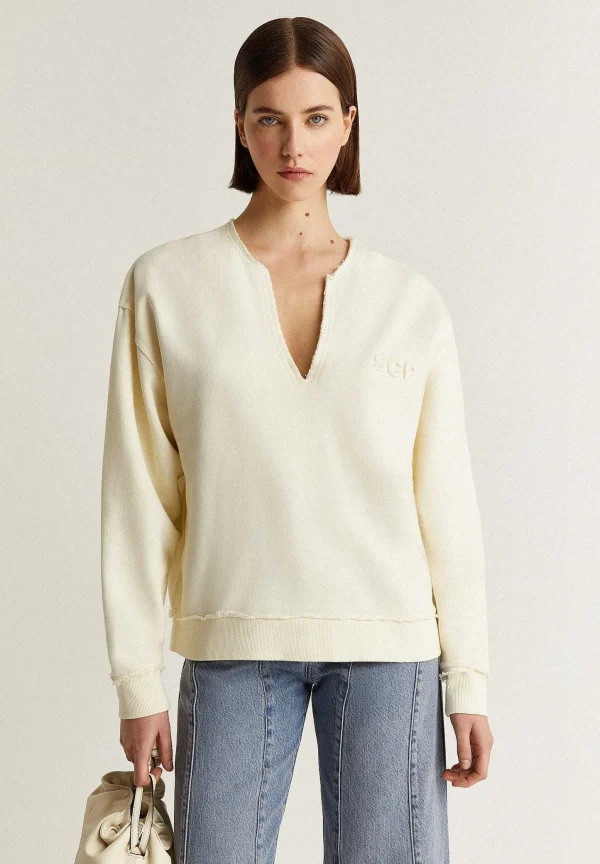 Online Scalpers Sudadera Escote Pico