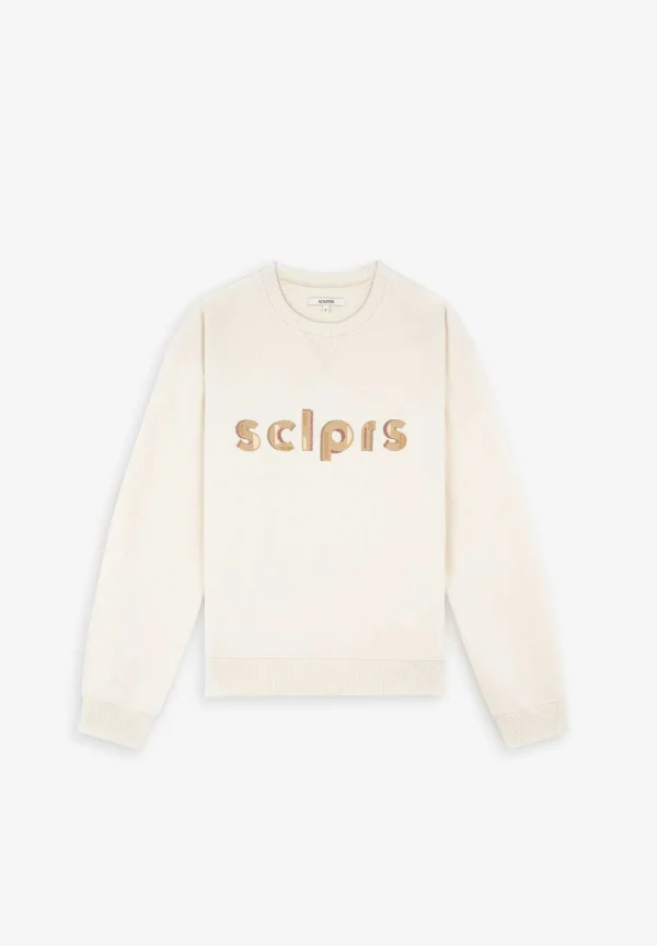 Store Scalpers Sudadera Logo Bordado Lurex