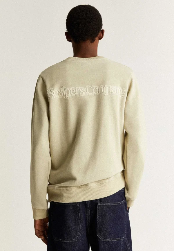 Fashion Scalpers Sudadera Print Flocado
