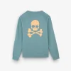 Sale Scalpers Sudadera Print Trasero Etnico