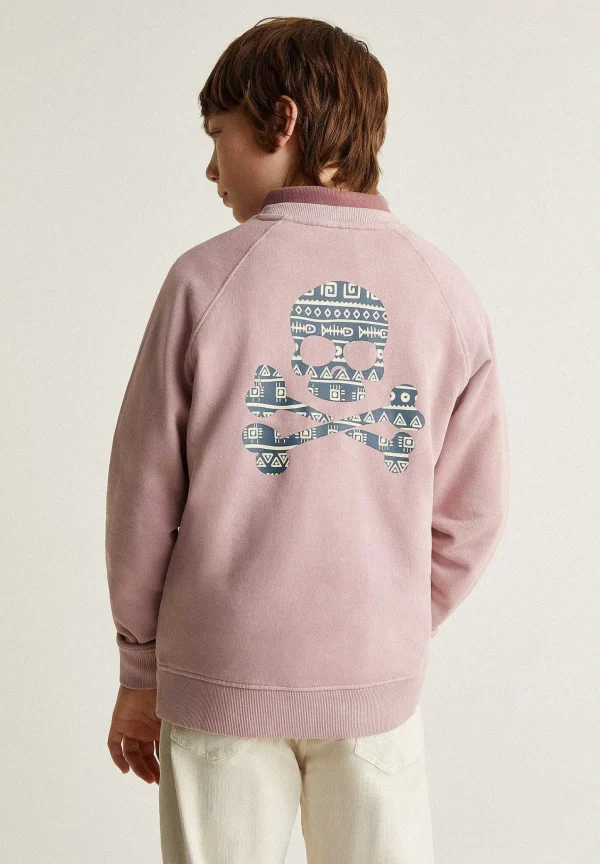 Clearance Scalpers Sudadera Print Trasero Etnico