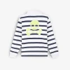Store Scalpers Sudadera Rayas Detalle Cremallera