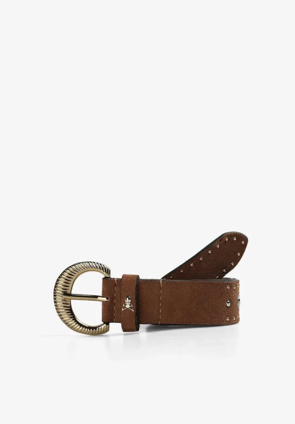 Clearance Scalpers Suede Studs Belt