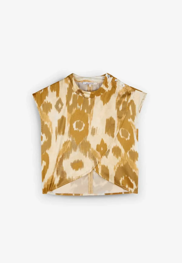 Fashion Scalpers Top Animal Print Cruzado