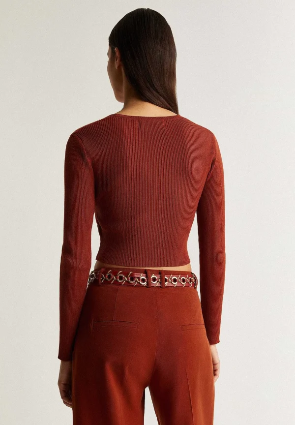 Online Scalpers Top Cropped Punto Canale