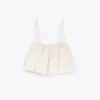 Discount Scalpers Top Cropped Volantes