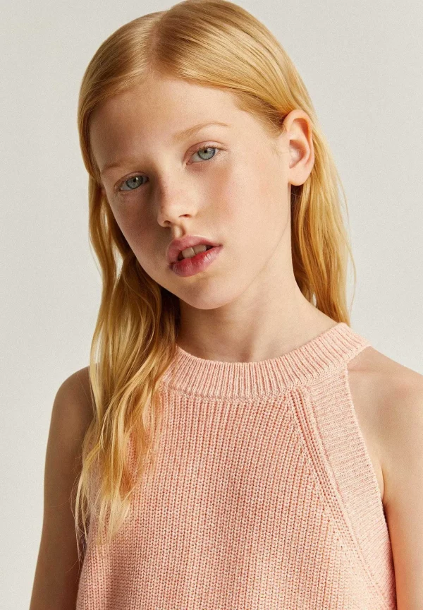 Online Scalpers Top Punto Cuello Halter